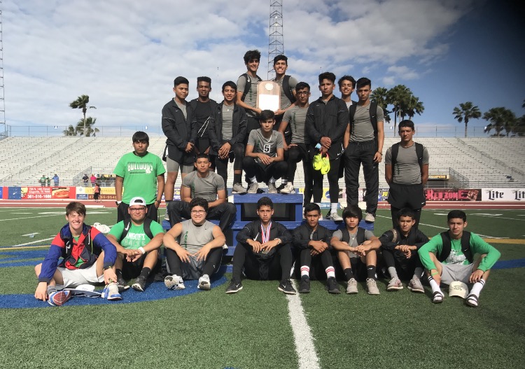 Boys who were 2016-2017 boys area track champions