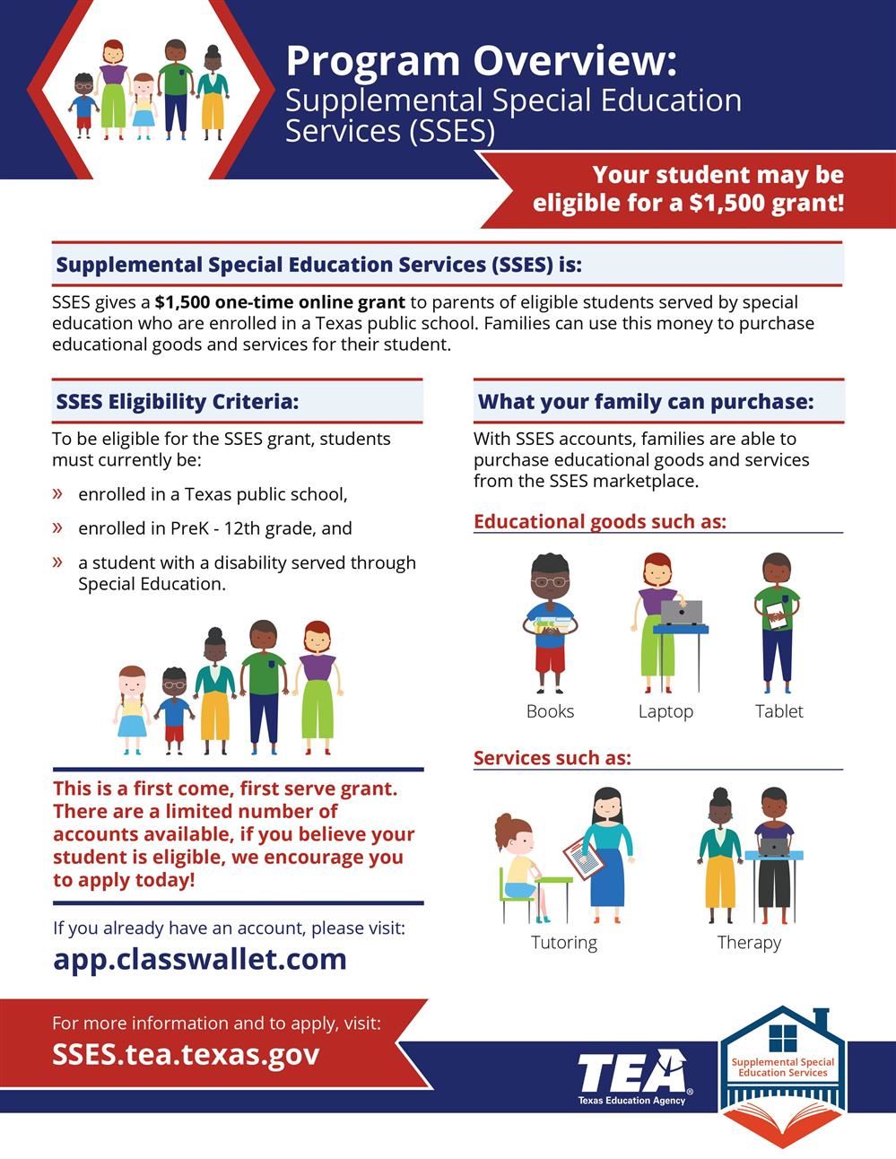 Supplemental Special Education Services (SSES)